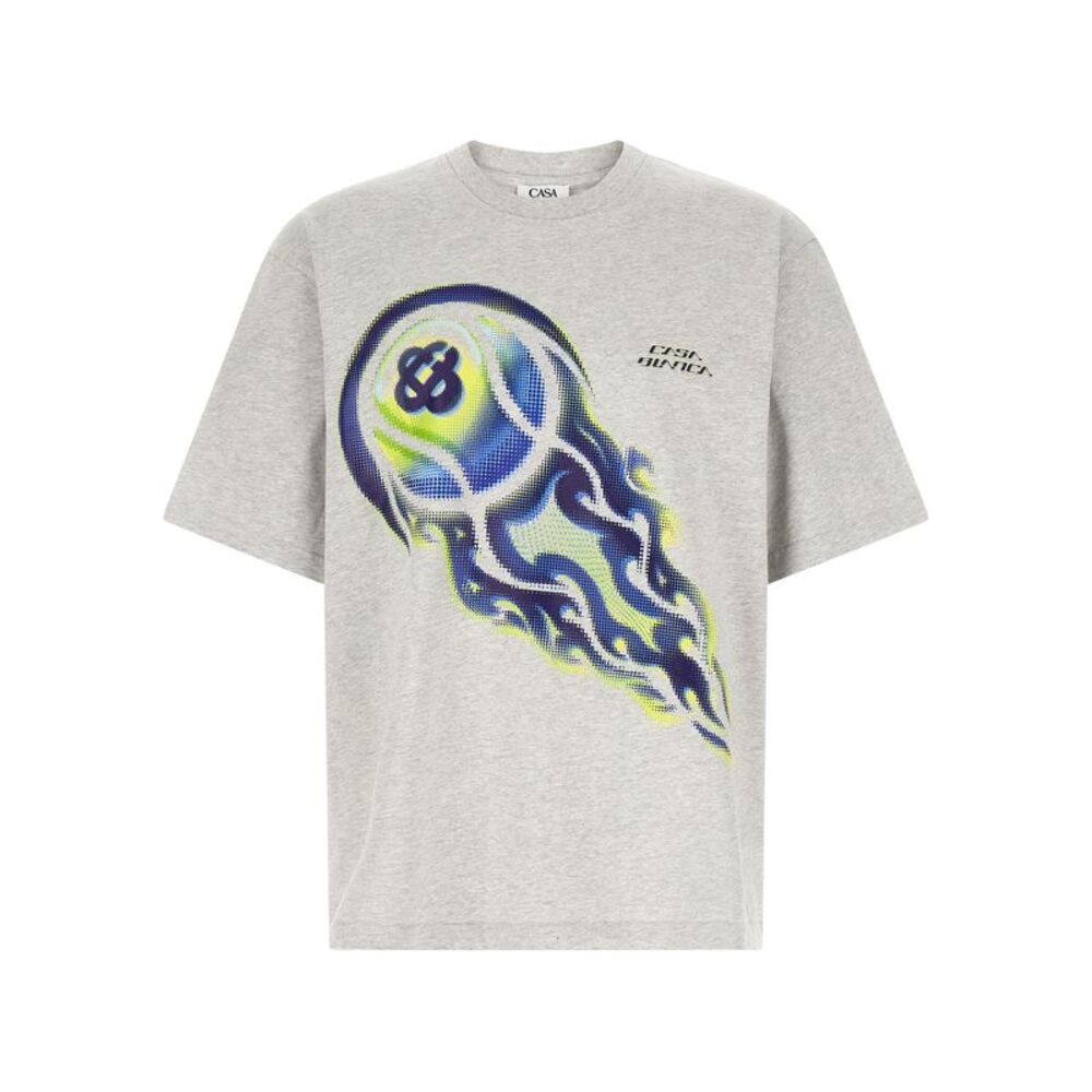 Casablanca Gray Organic Cotton Men's T-Shirt